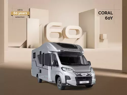 Adria Coral 670 DL 60 Year Edition (2025 Model)