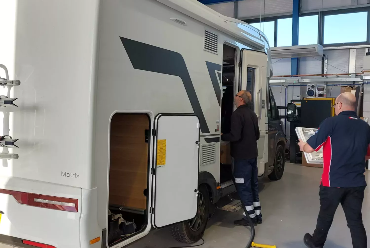 Motorhome repairs at Abacus Motorhomes