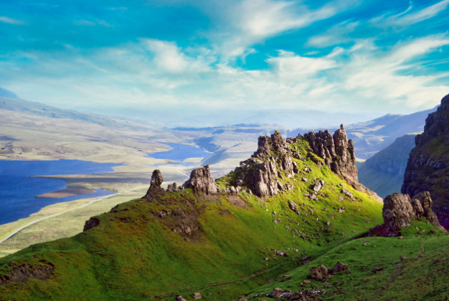 Scottish Highlands motorhome road trip