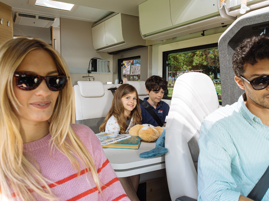 Driving a motorhome