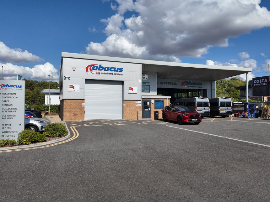 Motorhome exterior that benefits from routine care and inspection