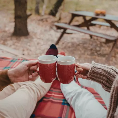 Complimentary tea or coffee at our dealerships and campsite!