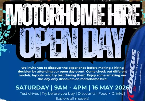 Motorhome Hire Open Day in Andover