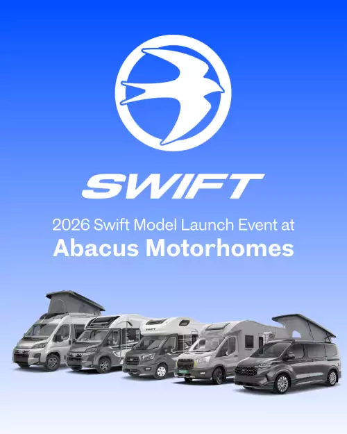 Our 2026 Swift Motorhome Launch Event is coming!