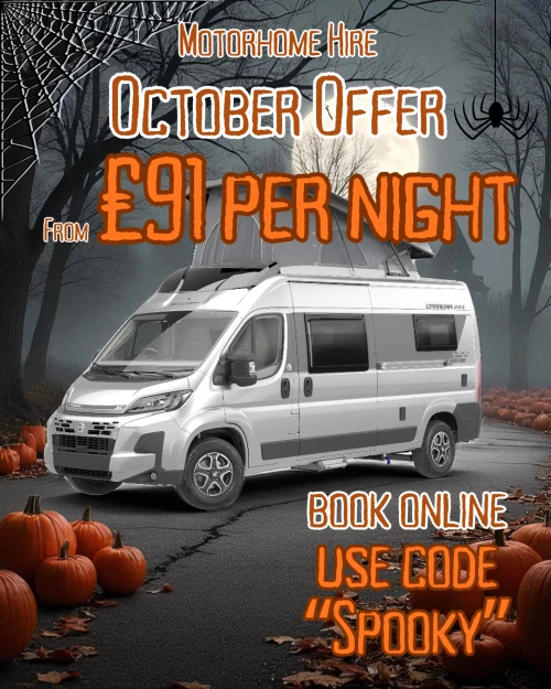 🎃 Spook-tacular Halloween Getaway! 🚐✨