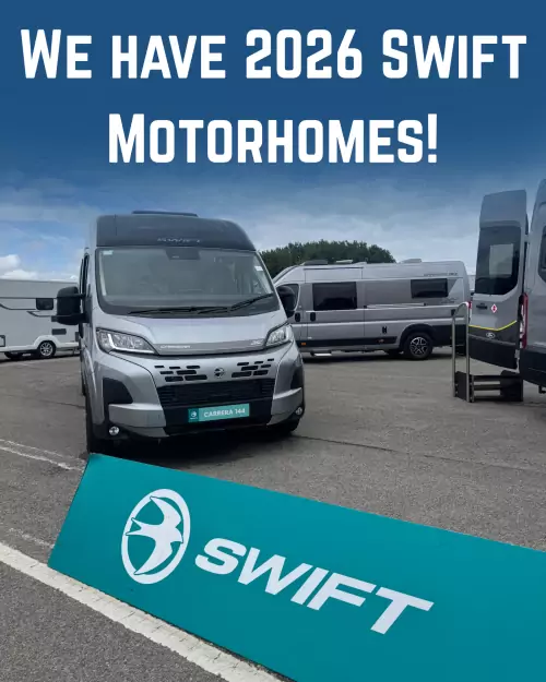 The All-New Swift 2026 Motorhomes & Campervans Are Here!